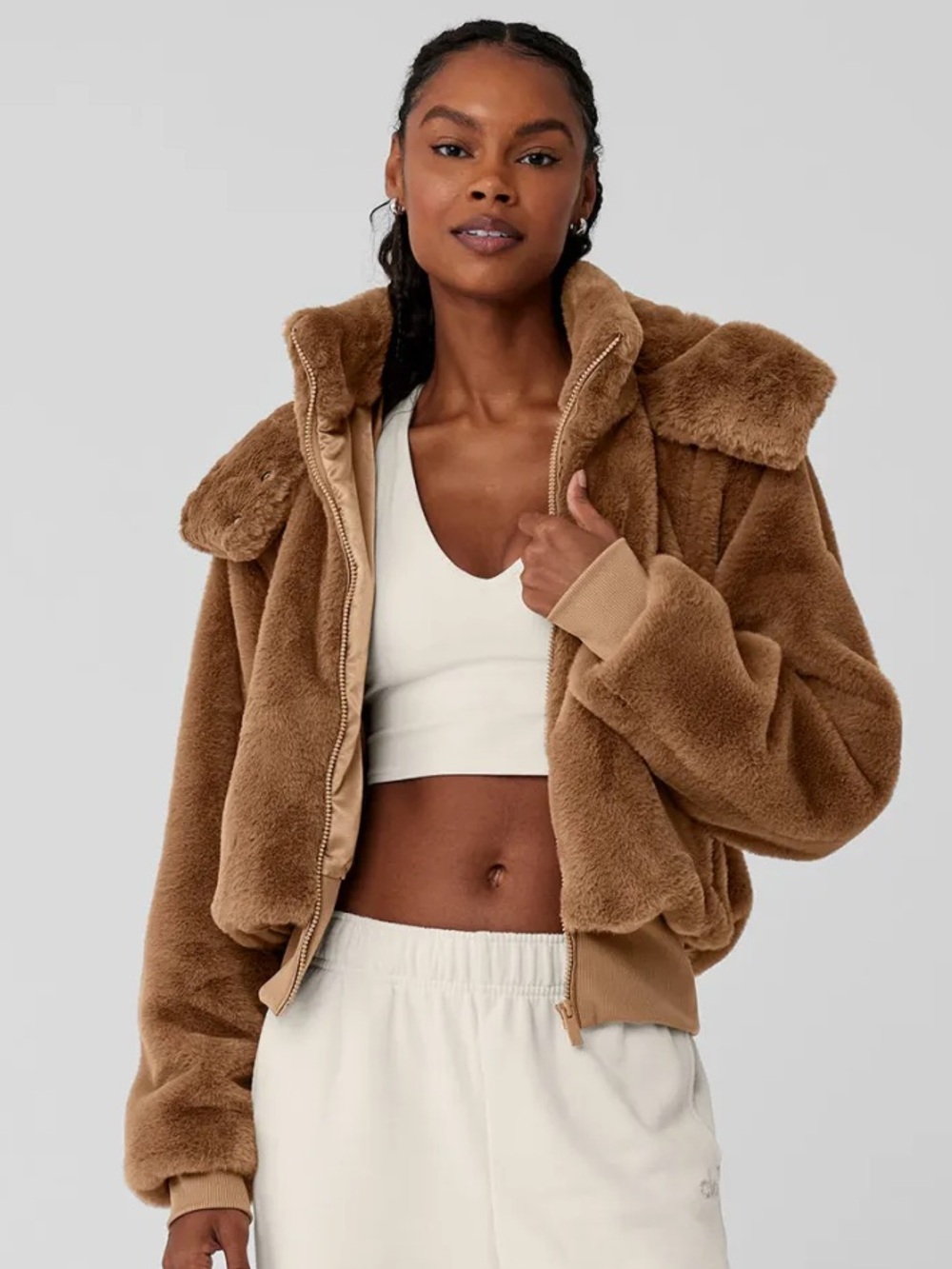 Alo Yoga Faux Fur Foxy Jacket